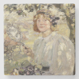 De Appelboom (door Bessie MacNicol) Stenen Onderzetter