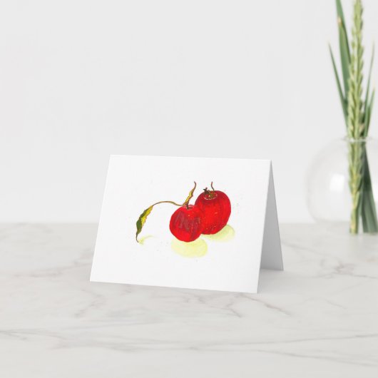 De appelen van de herfst kaart (Voorkant)
