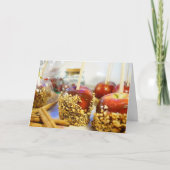 De Appelen van de Pinda van de karamel Kaart (Voorkant)