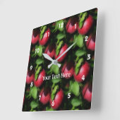 De Appelen van McIntosh op het Patroon van de Vierkante Klok (Hoek)