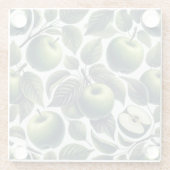 De appels van Eden Glazen Onderzetter (Achterkant)