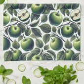 De appels van Eden Theedoek (Gevouwen)