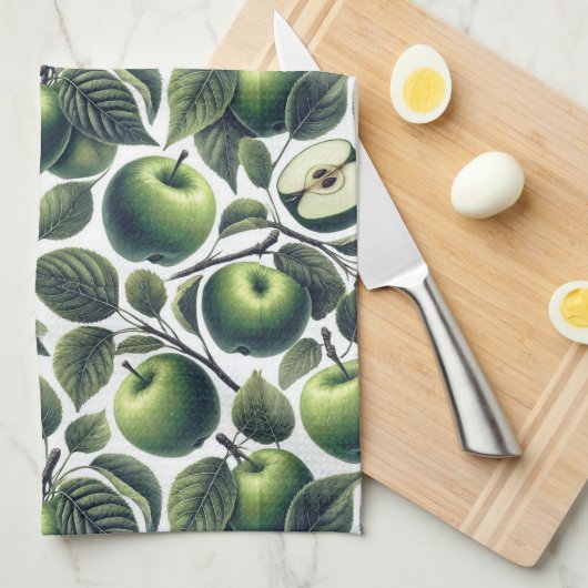 De appels van Eden Theedoek (Quarter Fold)