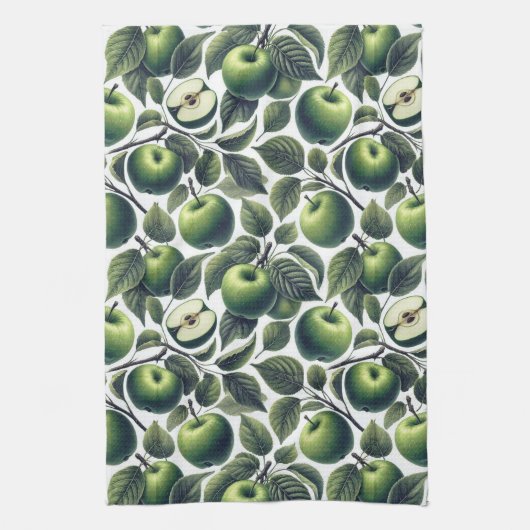 De appels van Eden Theedoek (Verticaal)