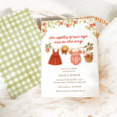 De appels van onze Eye Twin Girls Herfst Baby show Kaart