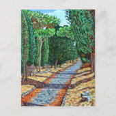 De Appia Antica Briefkaart (Voorkant)