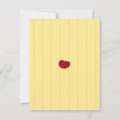 De Apple Baket Kaart (Achterkant)