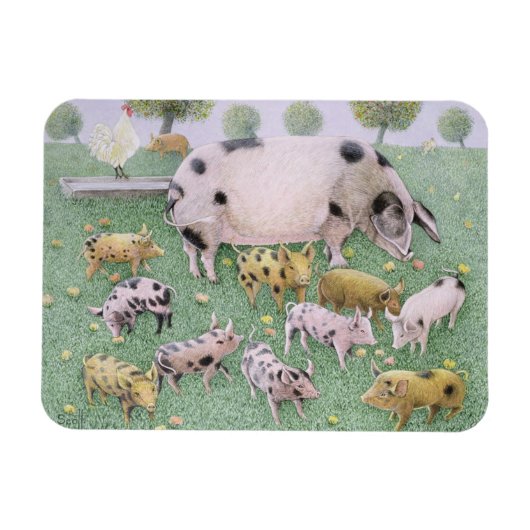 De Apple Feast Magneet (Horizontaal)