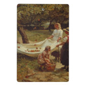 De Apple Gatherers, 1880 Mini Klembord (Achterkant)