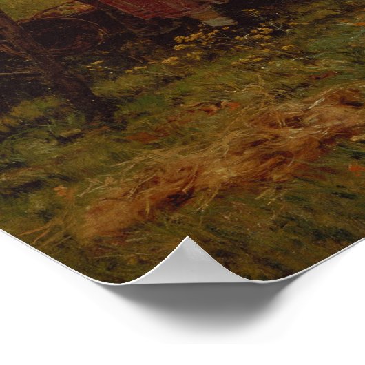 De Apple Gatherers, 1880 Poster (Hoek)