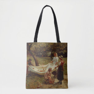 De Apple Gatherers, 1880 Tote Bag
