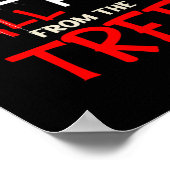 De Apple Herfst niet ver van de boom Apple Pic Poster (Hoek)