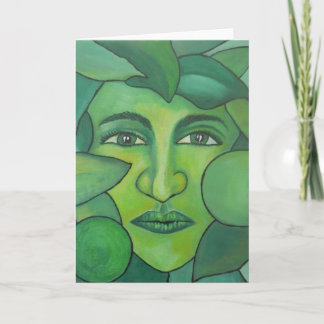 De Apple Lady Groeten Kaart