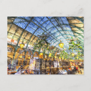 De Apple Market Covent Garden London Art Briefkaart