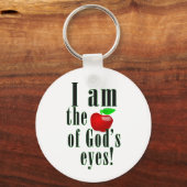 De Apple of God's ogen Sleutelhanger (Voorkant)