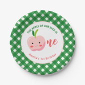 De Apple of Our Eyes eerste verjaardag Papieren Bordje (Voorkant)