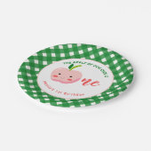 De Apple of Our Eyes eerste verjaardag Papieren Bordje (Gekanteld)