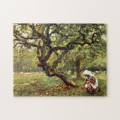 De Apple Orchard door Helen Allingham Legpuzzel (Horizontaal)
