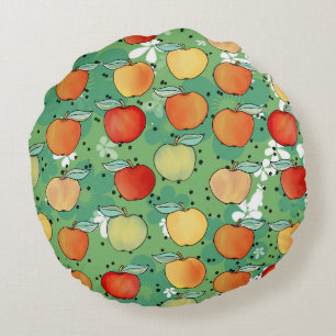 De Apple Orchard Rond Kussen