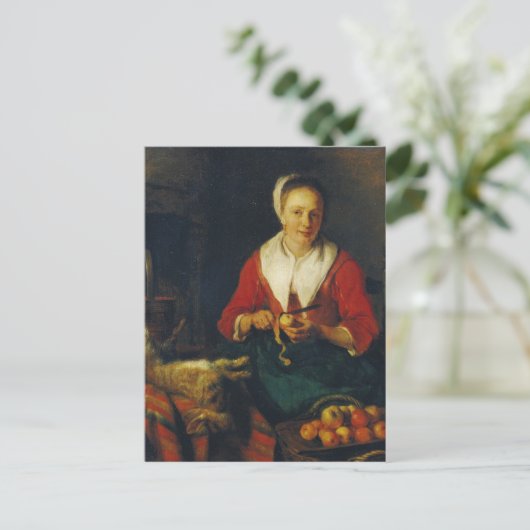 De Apple Peeler Briefkaart (Staand voorkant)