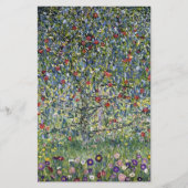 De Apple Tree (door Gustav Klimt) Briefpapier (Voorkant)