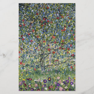 De Apple Tree (door Gustav Klimt) Briefpapier