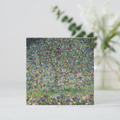 De Apple Tree (door Gustav Klimt) Kaart (Staand voorkant)