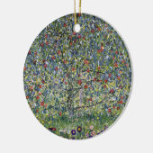 De Apple Tree (door Gustav Klimt) Keramisch Ornament (Links)