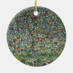 De Apple Tree (door Gustav Klimt) Keramisch Ornament