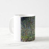 De Apple Tree (door Gustav Klimt) Koffiemok (Voorkant links)