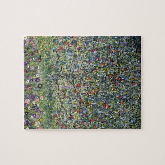 De Apple Tree (door Gustav Klimt) Legpuzzel (Horizontaal)
