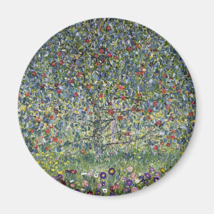 De Apple Tree (door Gustav Klimt) Magneet