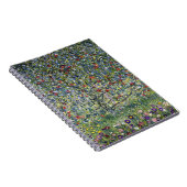 De Apple Tree (door Gustav Klimt) Notitieboek (Rechterzijde)