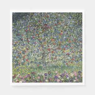 De Apple Tree (door Gustav Klimt) Servet