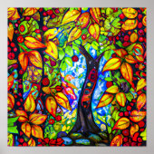 De Apple Tree Surreal Digital Art Poster (Voorkant)