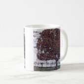 De Apple Tree van Gustav Klimt Koffiemok (Voorkant rechts)