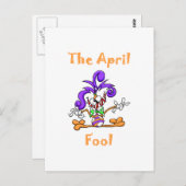 De april-pool briefkaart (Voorkant / Achterkant)