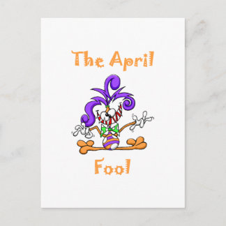 De april-pool briefkaart