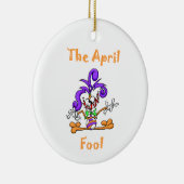 De april-pool keramisch ornament (Rechts)