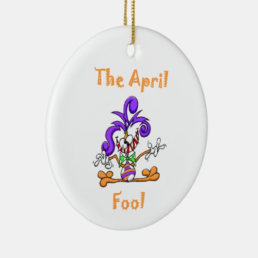 De april-pool keramisch ornament (Rechts)