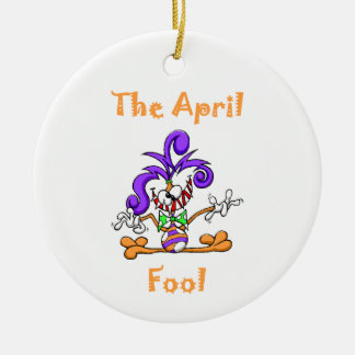 De april-pool keramisch ornament