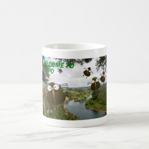 De Apteryx-clan heet je welkom in Taupo Koffiemok