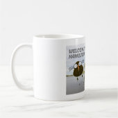 De Apteryx-clan heet u welkom in Hamilton. Koffiemok (Links)