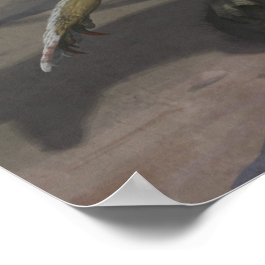 De Aptian Riverbank Print (Hoek)