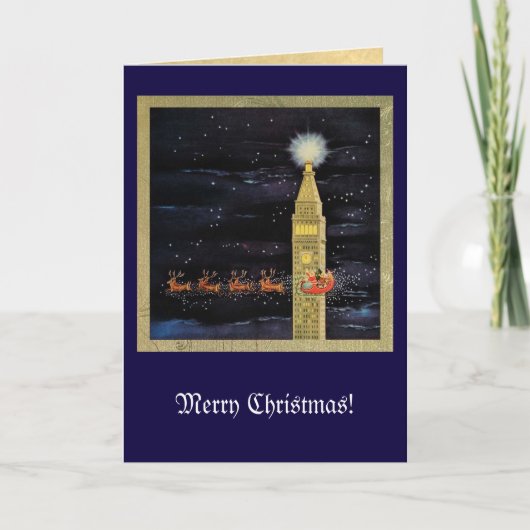 De Ar van de kerstman Feestdagen Kaart (Voorkant)