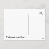 De Ara/de Papegaai van Kerstmis Feestdagenkaart (Achterkant)