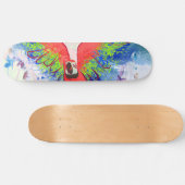 De Ara van de Papegaai van Amazonië Skateboard (Horizontaal)