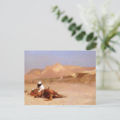 De Arabier en zijn staaf Briefkaart (Staand voorkant)