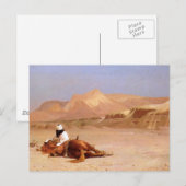 De Arabier en zijn staaf Briefkaart (Voorkant / Achterkant)