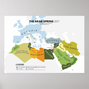 De Arabische Lente Poster